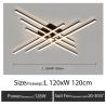 Buy cheap Modern household lamps atmospheric LED ceiling lamp minimalist linear chndelier(WH-MA-192) from wholesalers