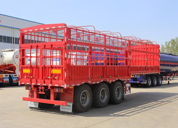 ABS Anti Lock Braking System Leaf Spring Suspension Fence Warehouse Trailer
