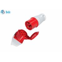 Buy cheap 16A 4pin Industrial Socket/Plug Waterproof Male Female Connectors 380-415V product