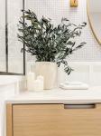 Customized Modern Design Bathroom Sink Cabinets Modular Wall Hanging Bathroom