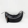 Buy cheap Ladies Cowsplit Leather Crossbody Saddle Bag Purse Half Moon Bag With Wide Shoulder Strap from wholesalers