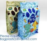 Customized Personalized Pet / Metpet / Pe Material Plastic Food Bag Printing