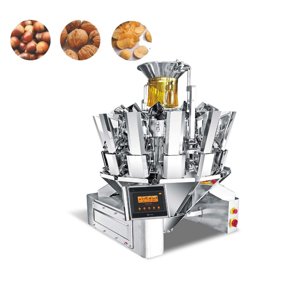 Multihead Weigher Packing Machine Bowel Elevator For Mixed Snacks