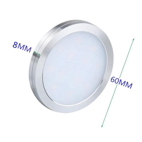 Buy cheap LED Puck Under Kitchen Cabinet LED Lights Cabinet Interiors Wall Light DC12V 2.5W from wholesalers