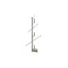 Buy cheap 5kg Hot Dip Galvanized Guard Rail Post For Scaffolding Components from wholesalers