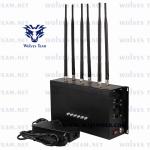 GSM CDMA DCS PCS 35W Mobile Phone Signal Jammer 3G 4G LTE 4G WIMAX