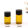 Buy cheap 2ml glass brown packing oil small bottle from wholesalers