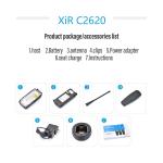 XIR C2620 Uhf Two-way VHF UHF Half Keyboard Top Brand Walkie Talkie Radio