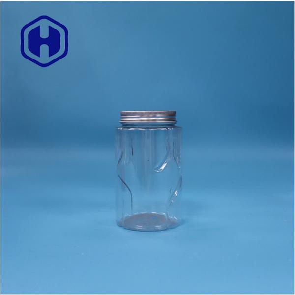 Buy cheap Round Shaped Clear PET Nuts Mint Candies Sugar Baby Food Jar Aluminium Top Lid from wholesalers