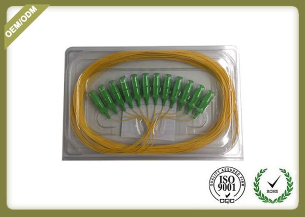 Buy cheap SC Fiber Optic Patch Cord 0.9mm , Waterproof Fiber Optic Pigtail Single Mode from wholesalers
