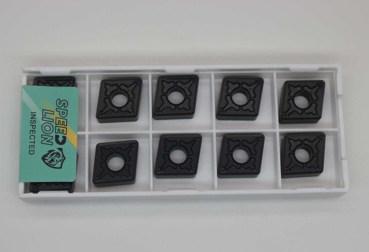 CNC Carbide Turning Insert CNMG120412 Customized For Hardened Steel