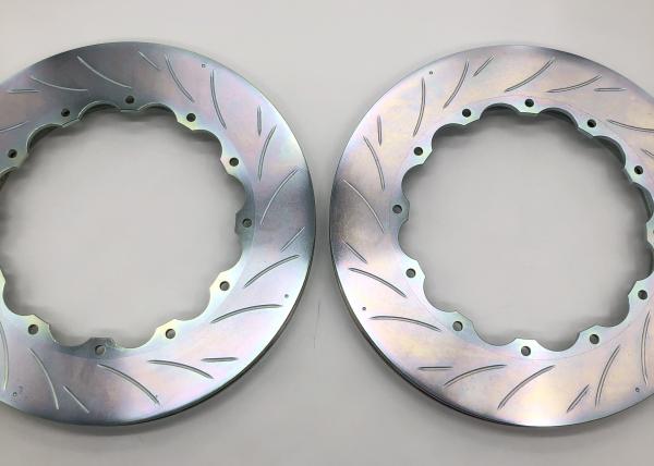 Buy cheap Car Front Cast Iron Brake Disc Grooved 285*24mm Salix Leaf from wholesalers