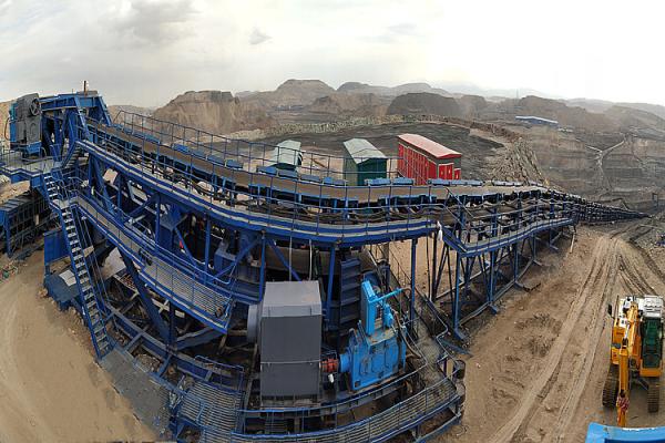 Buy cheap Bulk Material Curved Belt Conveyor System Long Distance from wholesalers