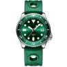 Buy cheap Sapphire Lens Stainless Steel Watches For Mens Divers Watch 41mm Date Function from wholesalers