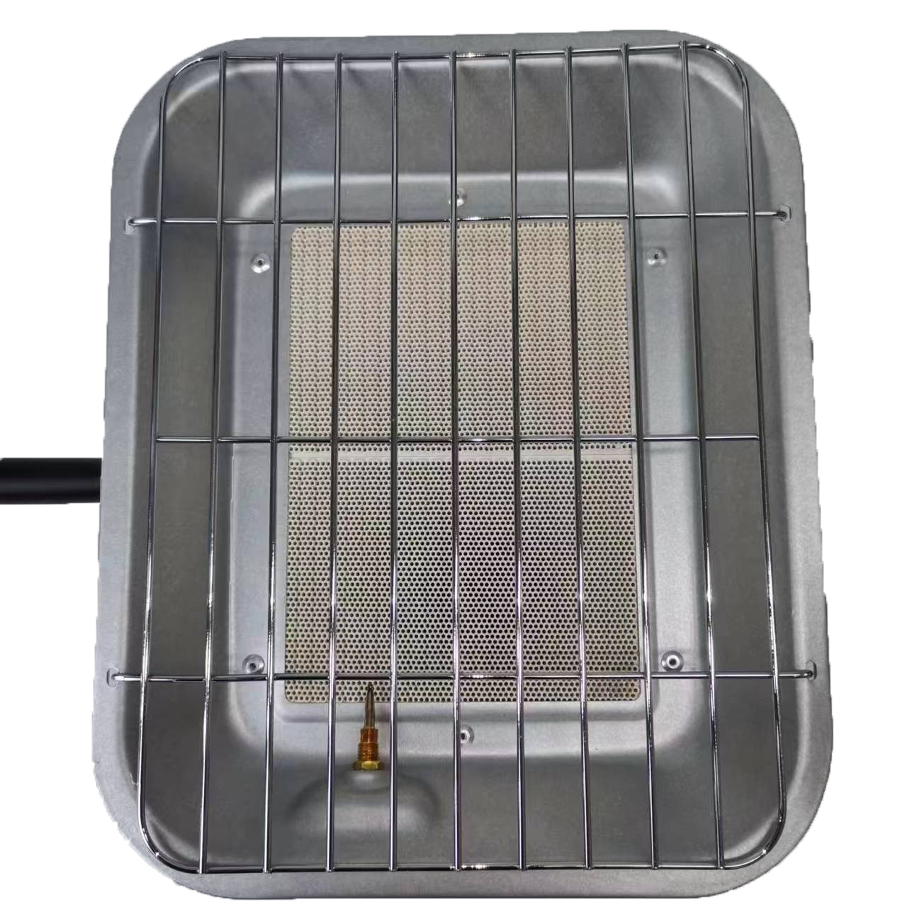 Outdoor Space Heater Adjustable Patio Burner with Ceramic Element and Safety Device