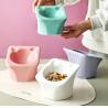 Buy cheap Elevated Food Water Slow Feeder Bowls Ceramic Raised Tilted from wholesalers