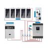Buy cheap 24V 48V 10kw 15kw Hybrid Solar Power Generator System TUV For Public Buildings from wholesalers