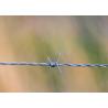 Buy cheap Farm Protection Single Strand Hot Dipped Galvanized Barbed Wire Price Per Roll from wholesalers