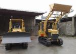 35Hp Mini Dozer Agricultural Farm Crawler Tractor Track with Backhoe Loader