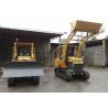 Buy cheap 35Hp Mini Dozer Agricultural Farm Crawler Tractor Track with Backhoe Loader from wholesalers