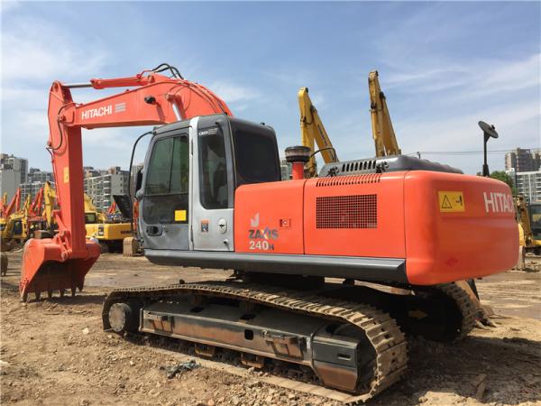 Buy cheap Hot Sale 10T weight Used Crawler Excavator Hitachi ZX240 AH-4HK1X engine with Original Paint from wholesalers