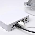 COMER Elegant Security Display acrylic Holder Clear Tablet Pc Displays shelves