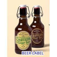 Buy cheap Durable Static Proof Custom Self Adhesive Vinyl Stickers High Voltage Label product