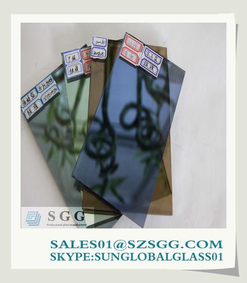 Buy cheap High quality & nice price 6mm heat control reflective glass from wholesalers