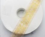 Manufacturer customized 3.8cm wedding clothing, flower packaging, hot stamping,