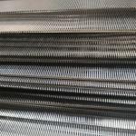 0.2mm Slot Iso9001 Stainless Steel Wedge Wire Screen Panels For Filtering