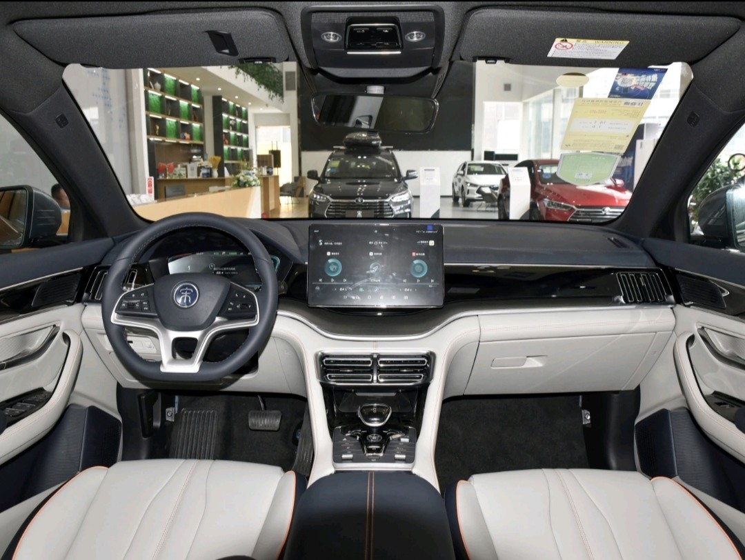 BYD Song Plus EV 2021 Flagship Version Compact SUV EV 100 Km Acceleration 8.8S