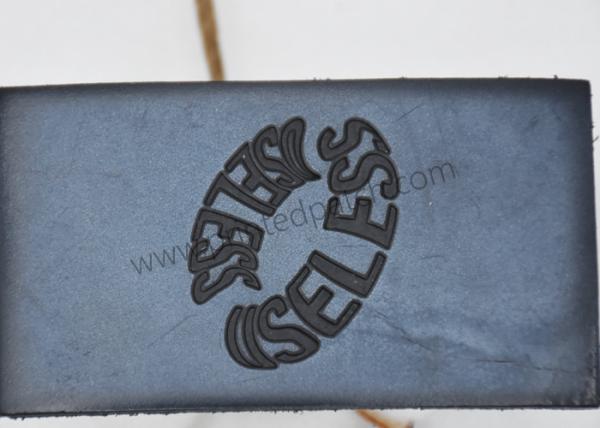 Buy cheap Discoloration Leather Jean Patches Iron On OEKO Leather Handmade Labels from wholesalers