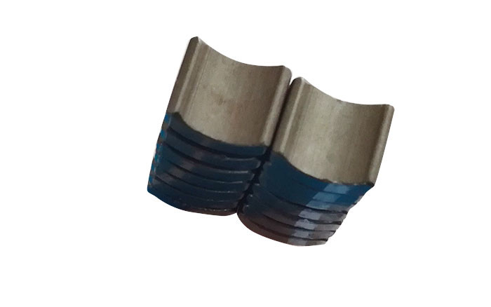 Free energy arc shape hard ceramic motor ferrite magnet 130 131