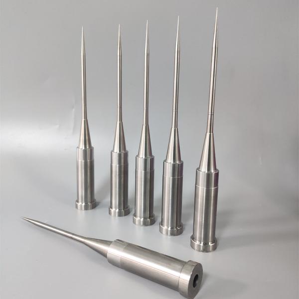 Buy cheap High Heat Dissipation Material Die Casting Mold Parts With Cooling Hole Core Pins With Nitriding For The Medical Plastic from wholesalers