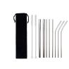 Buy cheap Food Grade Water Bottle Accessories 18/8 Stainless Steel Drinking Straw With Brush from wholesalers