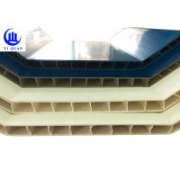 Buy cheap Durable Corrugated Hollow Twin Wall Roofing Sheets PVC Plastic Tiles product