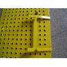 Buy cheap Yellow Scaffolding Ladder Steel Trap Door / Ladder Access Hatch Door For Construction from wholesalers