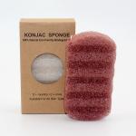 Organic Eco Friendly Konjac Wave Cleansing Sponge For Facial