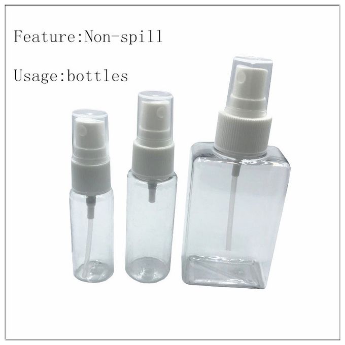 Air Freshener Fine Mist Water Sprayer White Half Cover Head Plastic PP Material