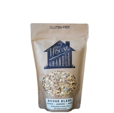 Custom Printed k Kraft Paper Plastic Stand up Pouch/ Food Packaging Bag with Zipper And Window