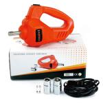 12 Volt Corded Electric Impact Wrench With LED Light Orange Color Box Package