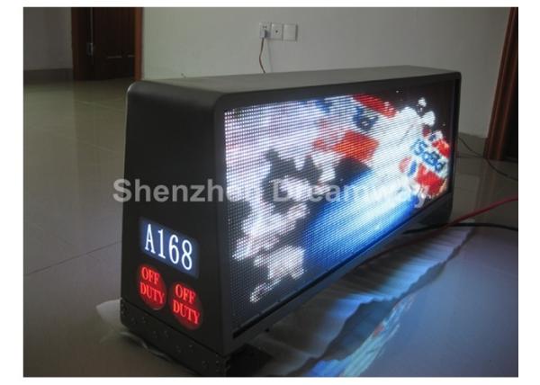 Buy cheap Double Side Taxi LED Display, P5 960×320mm LED Taxi Top Media Billboard from wholesalers