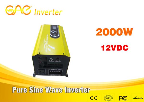 Low frequency 50hz/60hz off grid inverter Single output dc converter 2kw 24v