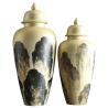 Buy cheap Art Design Livingroom Ceramic 630mm Decorative Flower Vase from wholesalers