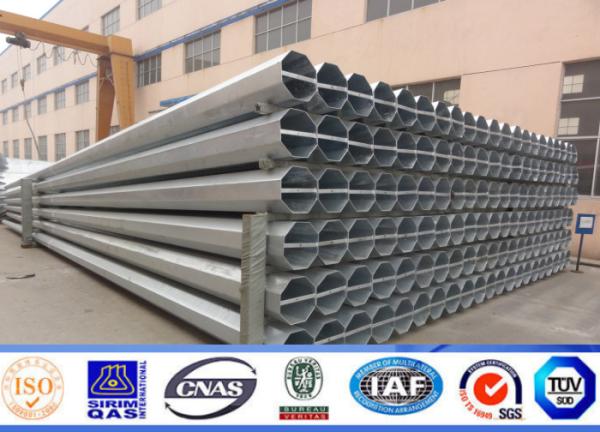 Buy cheap 132KV 15m Transmission Electrical Steel Power Pole Hot Dip Glavanized For Aferica from wholesalers