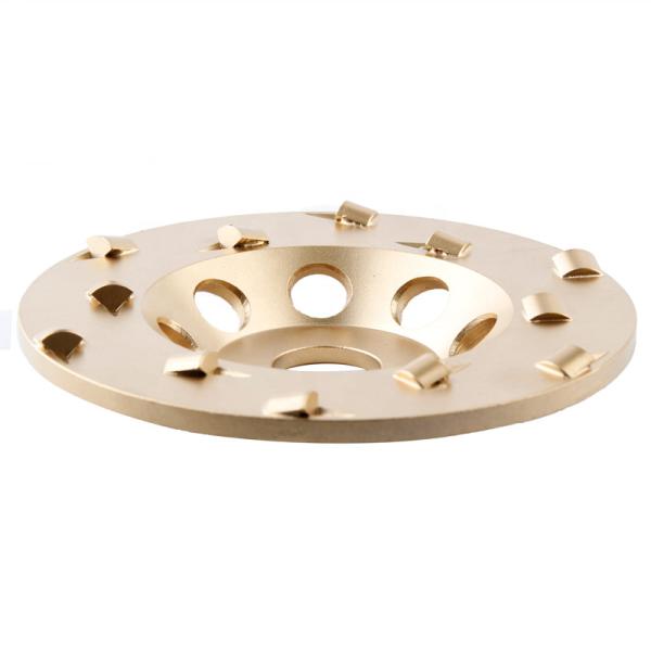 Buy cheap Cup Shaped PCD Grinding Disc Grit 70 Grit 80 Epoxy Polished from wholesalers