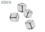 Ecofriendly Stainless Steel Chilling Cubes , Metal Whiskey Stones Dishwasher