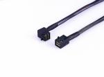 Black Tinned Copper 30AWG 12Gbps Supermicro SAS Cable