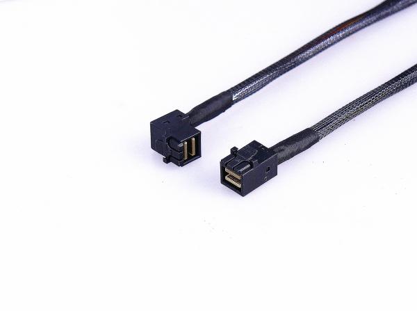 Buy cheap Black Tinned Copper 30AWG 12Gbps Supermicro SAS Cable from wholesalers