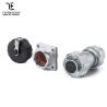 Buy cheap Reliable and flexiable 9 pin waterproof sealed bulkhead electrical bayonet power connectors from wholesalers